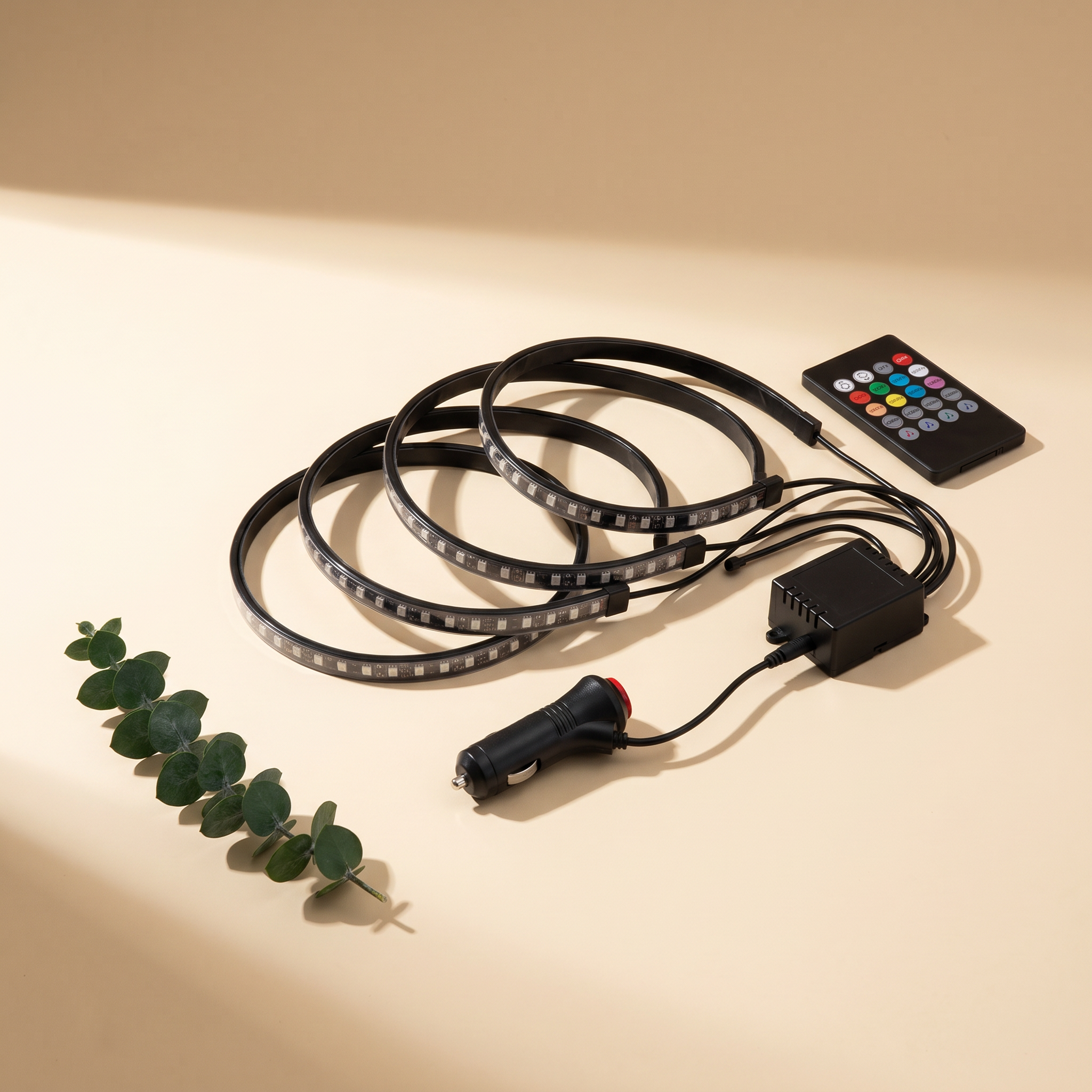 Car RGB Ambient LED Strip Lights