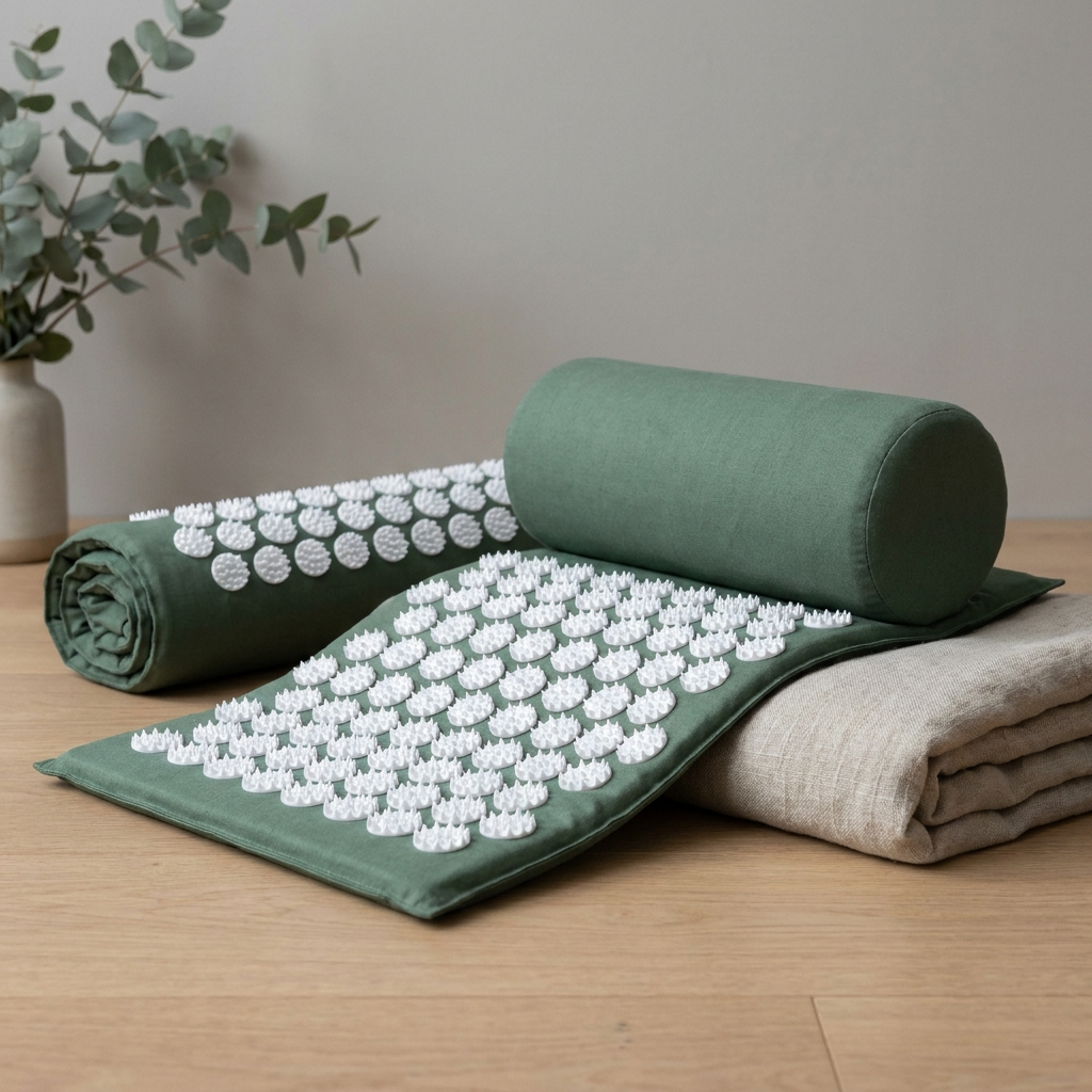 Acupressure Mat and Pillow Set