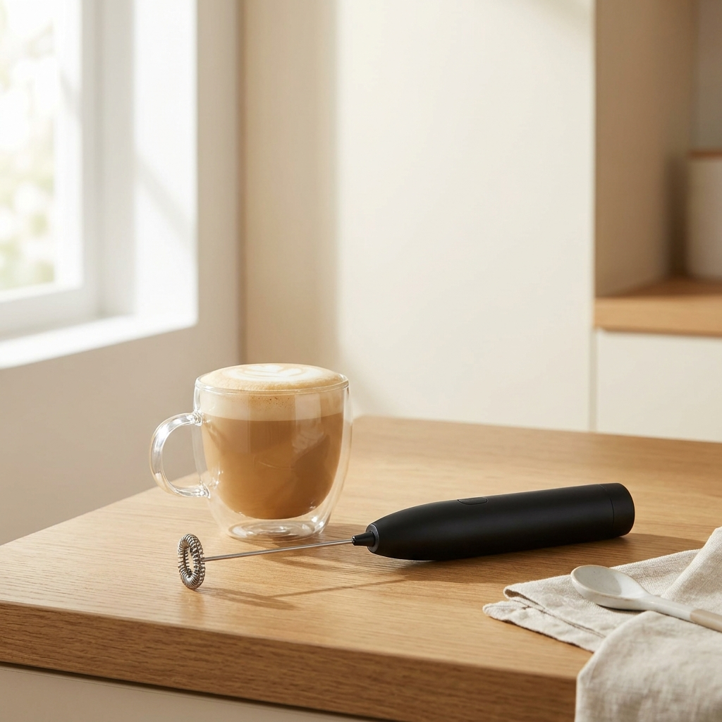 Electric Milk Frother Wand