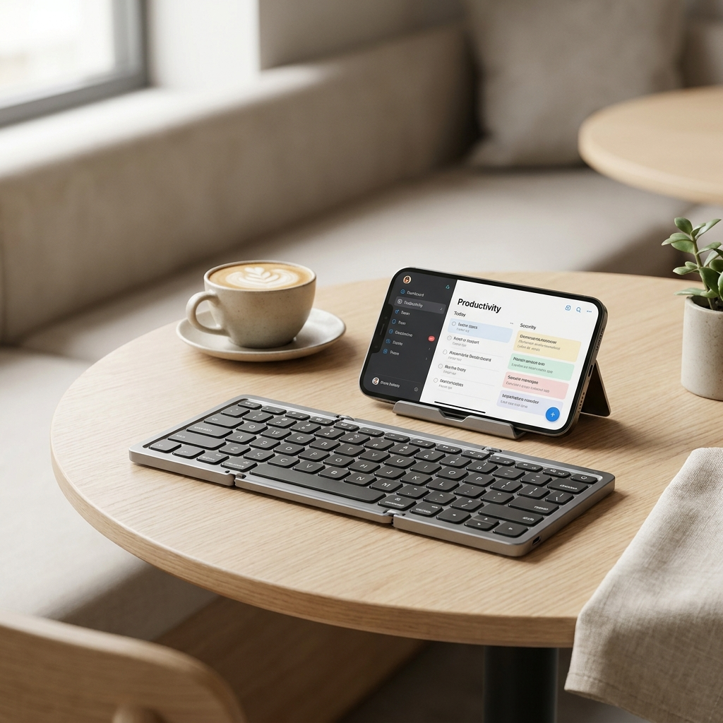 Foldable Bluetooth Keyboard